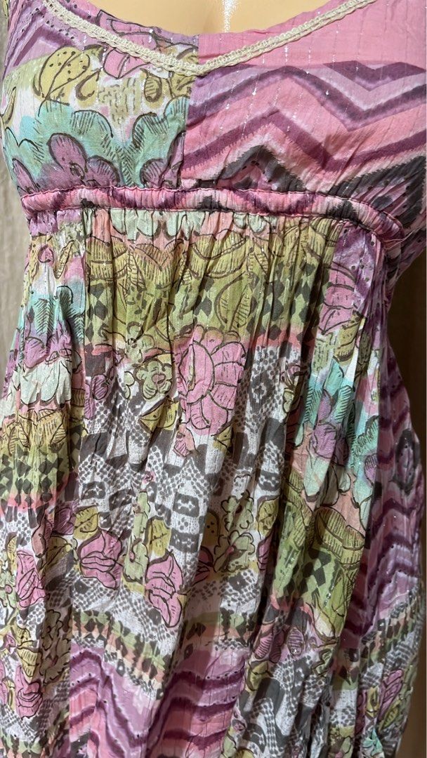 Sleeveless Coquette Sundress (Category: Dresses) located in Dagupan City. Submitted by joyous.finds (Listing ID 1469659534, Image 3). Description: 100% Cotton.