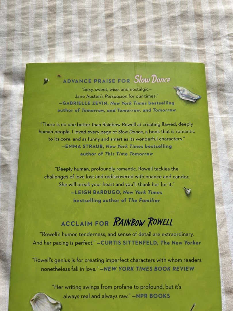 Slow Dance by Rainbow Rowell (Category: Storybooks) located in Cavite. Submitted by mgmm17 (Listing ID 1469579370, Image 2). Description: NO FLAWS! NO TANNING, NO FOXING.