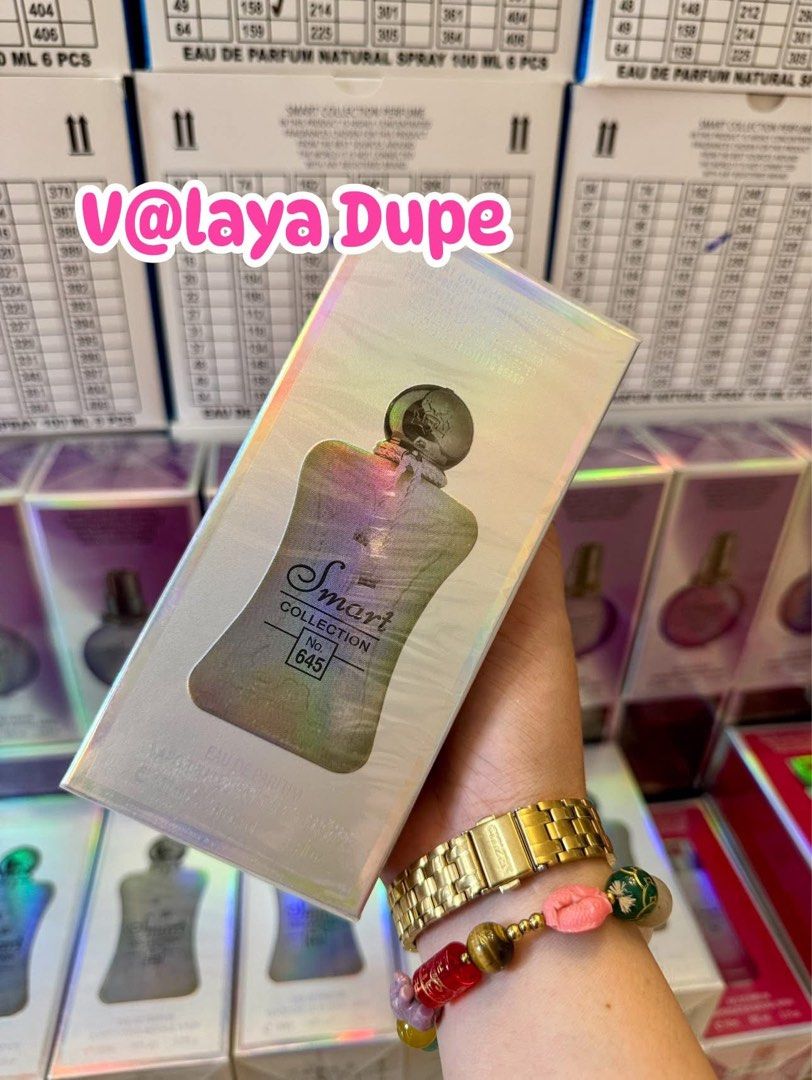 Smart Collection No. 645 Eau De Parfum | Valaya dupe (Category: Fragrance & Deodorants) located in Cavite. Submitted by Cheapips (Listing ID 1469713457, Image 1). Description: 💯 Authentic Smart Collection No. 645 fragrance ✨100 ml bottle size ✨Brand new ✨Perfect for personal use or as a gift We ship nationwide..