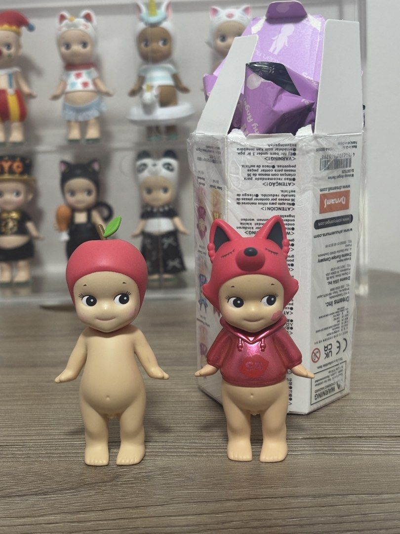 Sonny Angel Apple and Lava Fox (Category: Designer & Blind Box Toys) located in Manila. Submitted by astriddei_ (Listing ID 1469702152, Image 1). Description: selling as set! - only lava fox has bnf - x sensi loc: tondo manila.