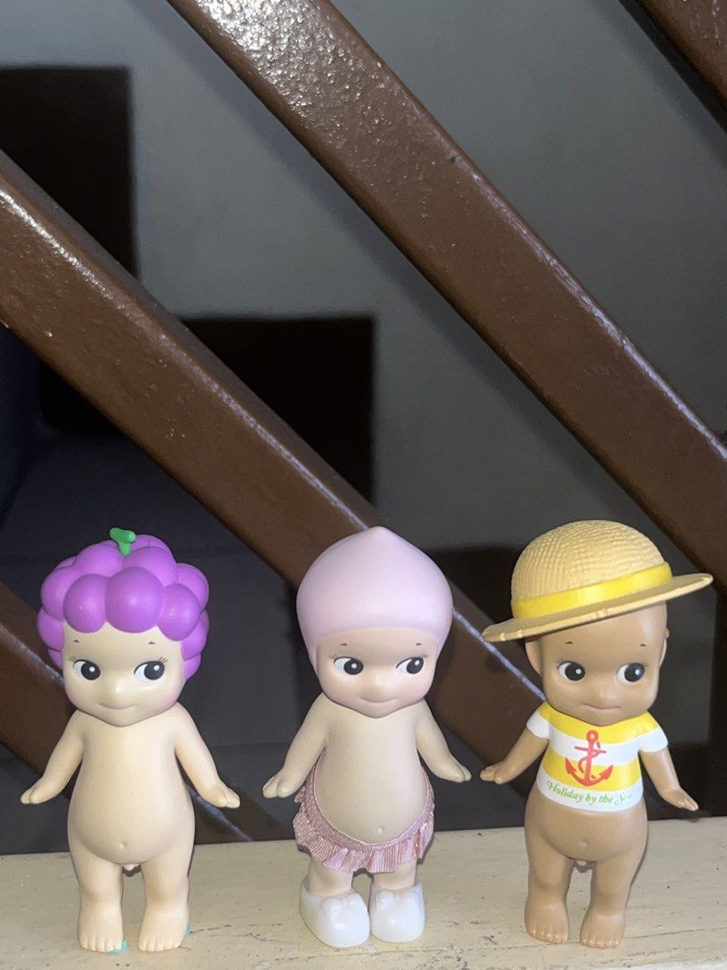 Sonny Angel (Category: Designer & Blind Box Toys) located in Manila. Submitted by cashie_.57 (Listing ID 1469620730, Image 1). Description: ~ X sensi ~ grapes have bnf ~ sold as set grapes - ₱450 peach - ₱450 moreno - ₱500.