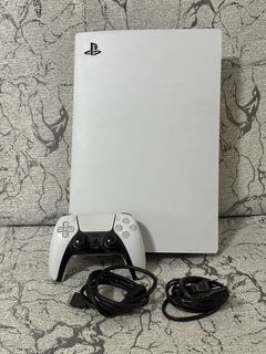 Sony PlayStation 5 Slim Console with DualSense Controller, Video Gaming ...
