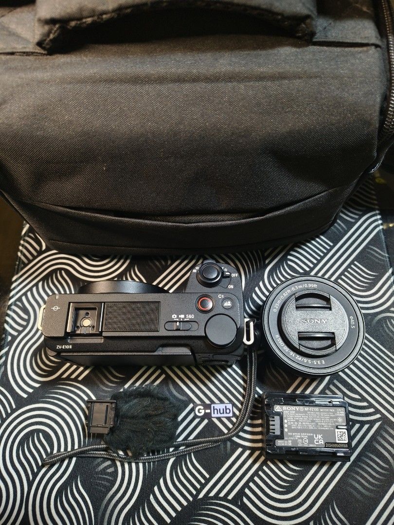 Sony ZVE10 Mark II Mark 2 (Category: Cameras) located in Las Pinas. Submitted by laluxury (Listing ID 1469617049, Image 2). Description: FOR SALE‼️ SONY ZVE10 Mark II and Kitlens Camera for vlogger! Photographer and Content Creator's no.1 choice 44.5k fix and firm No issue and super kinis, minsan lang nagamit pang personal lang. Change of mind pang business sana! Great performance. All good working! Clean body, clean sensor, clean lens and crisp 
