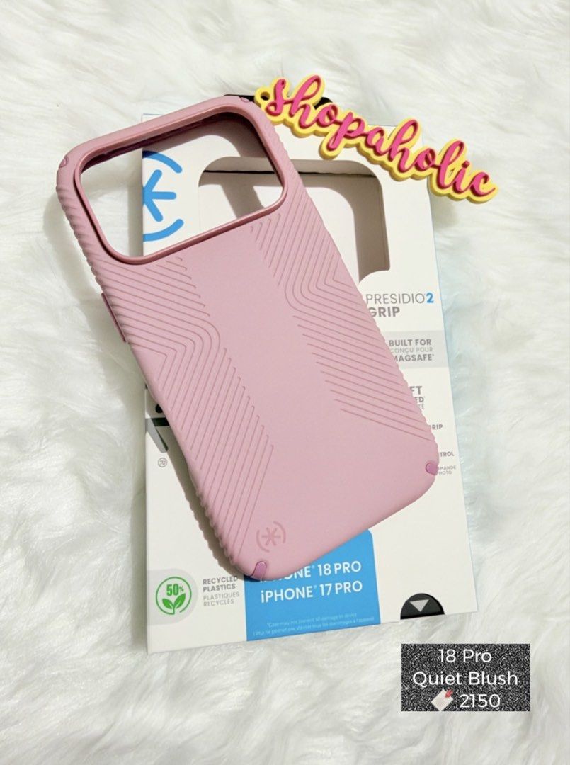 Speck Presidio Grip2 with Camera Button Iphone 18 Pro / 17 Pro (Category: Cases & Sleeves) located in Caloocan City. Submitted by shopaholic.nej (Listing ID 1469650624, Image 1). Description: AVAILABLE ONHAND🌟fits 17 pro 🌟BRAND NEW & AUTHENTIC🌟 📍North Caloocan 💰Gcash / BPI / Maribank (Seabank) 🚚 grab/lalamove/J&T (no shapi checkout).