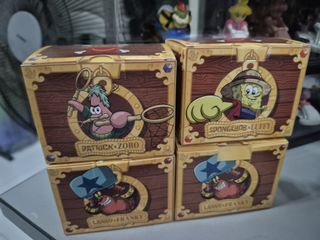 Patrick x Zoro SpongeBob One Piece Figure with Box, Toys & Collectibles ...
