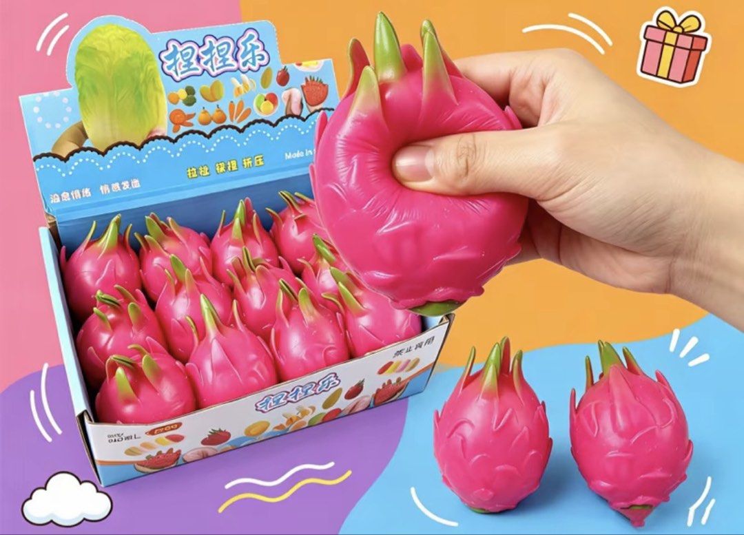 Squishy big dragon fruit (Category: Plushies & Soft Toys) located in Manila. Submitted by vintageaccessories (Listing ID 1469580538, Image 3). Description: .