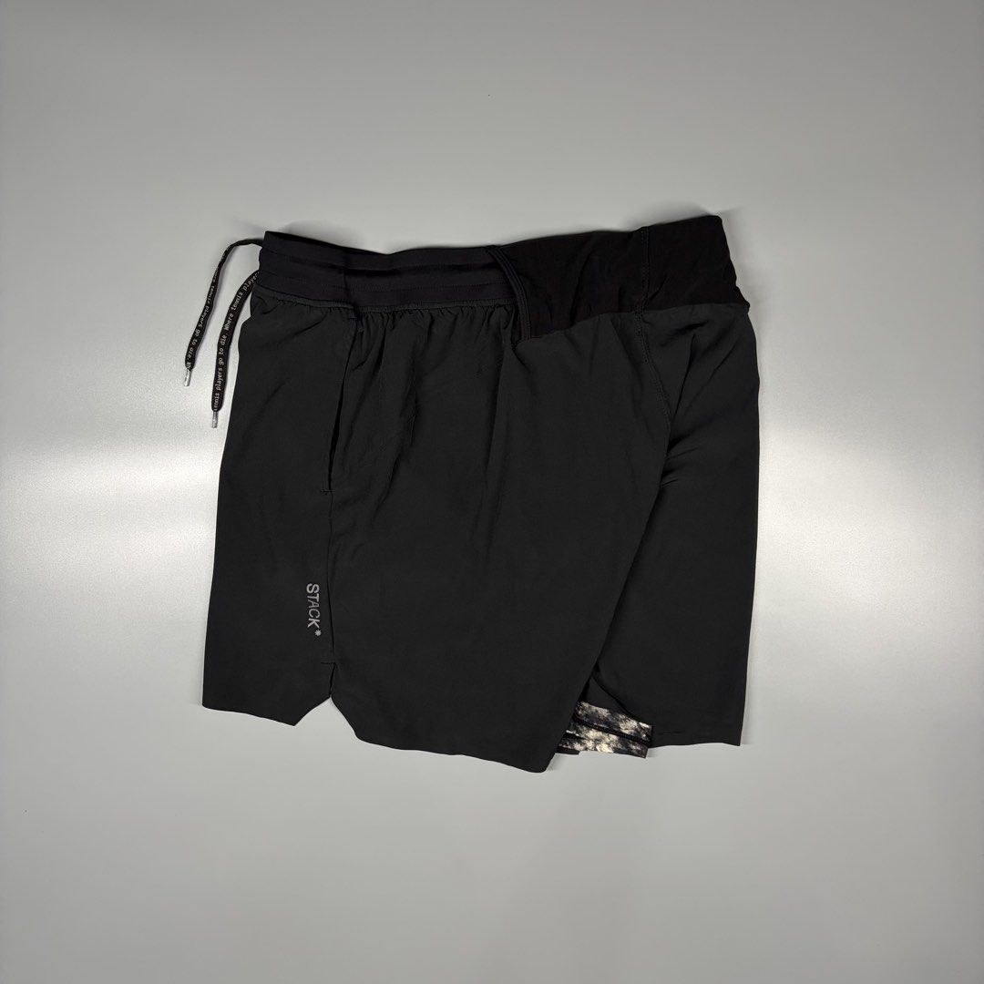 Stack Tennis Short With Inner Cycling (Category: Activewear) located in Cavite. Submitted by onebeancent (Listing ID 1469596978, Image 2). Description: 🔘CODE 00181 (With inner cycling) Size: XL 34 to 40 Waistline Dimension: 17" Length Color: Black Color Rate: 10/10 Issue: None Condition: Like new‼️ Price: 1,100php Additional Shipping Fee (J&T Small Pouch) 75php Luzon 100php visayas 120php mindanao.