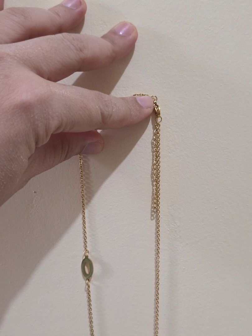 Stainless steel necklace (Category: Necklaces) located in Naguilian. Submitted by impulsive.buyer02 (Listing ID 1469600361, Image 3). Description: 18 inches non-tarnish hypoallergenic with extender.