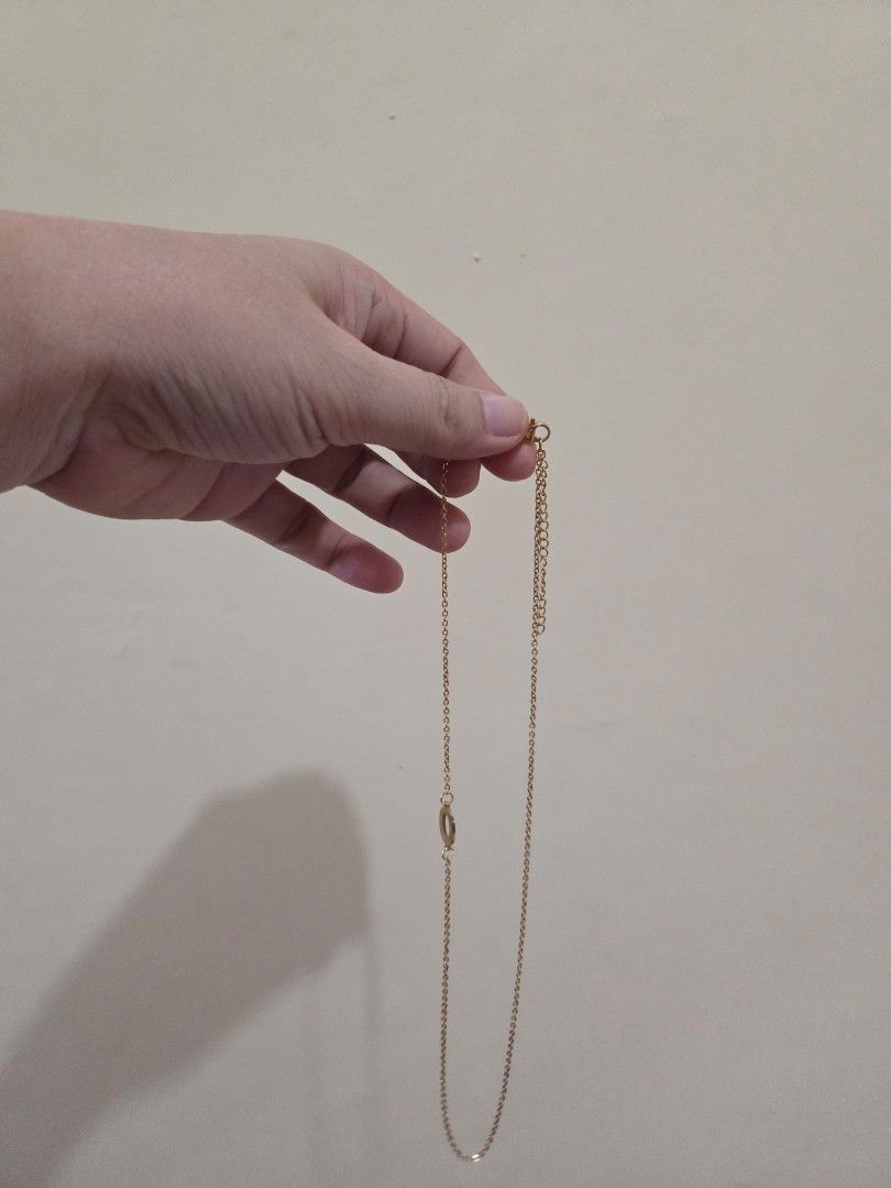 Stainless steel necklace (Category: Necklaces) located in Naguilian. Submitted by impulsive.buyer02 (Listing ID 1469600361, Image 2). Description: 18 inches non-tarnish hypoallergenic with extender.