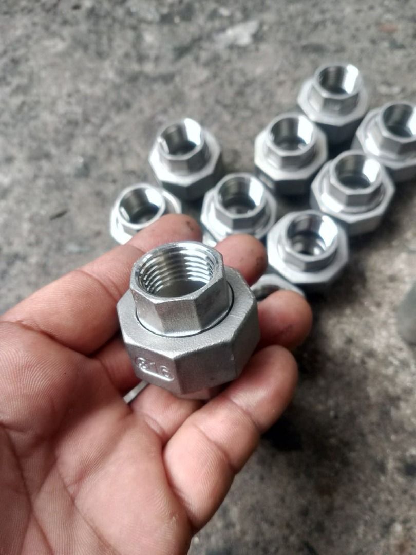 stainless union joint 1" npt (Category: Everything Else Others) located in Manila. Submitted by 09171479278_elsie. (Listing ID 1469638031, Image 3). Description: stainless union joint 1" npt.