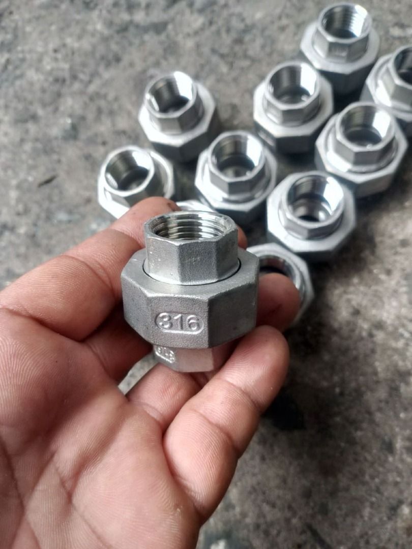 stainless union joint 1" npt (Category: Everything Else Others) located in Manila. Submitted by 09171479278_elsie. (Listing ID 1469638031, Image 1). Description: stainless union joint 1" npt.