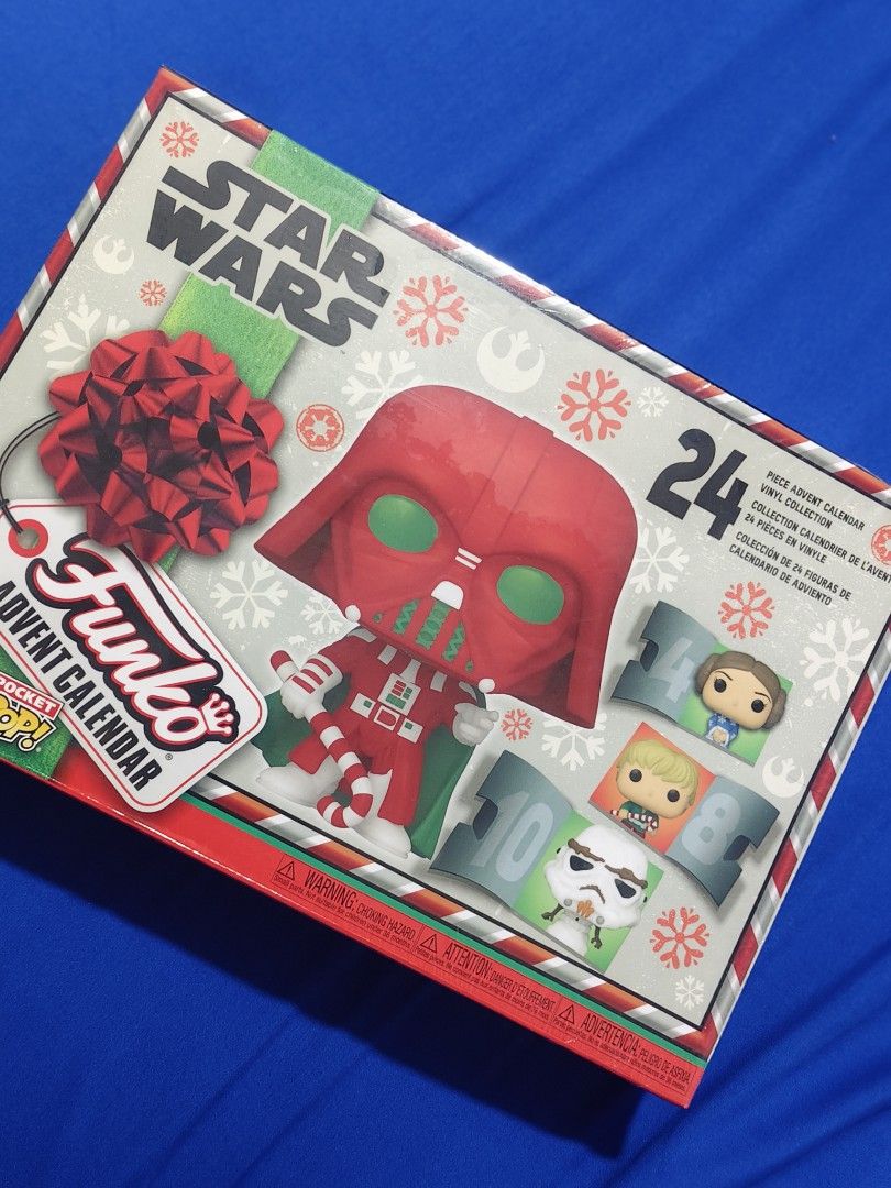 STARWARS ADVENT CALENDAR (Category: Designer & Blind Box Toys) located in Manila. Submitted by iamjaohenzon (Listing ID 1469671360, Image 3). Description: STARWARS ADVENT CALENDAR GOOD CONDITION BRAND NEW. SEALED BOX..