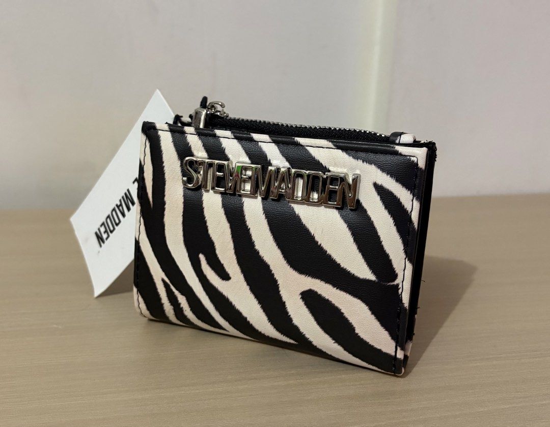Steve Madden Zebra Print Bifold Wallet (Category: Wallets & Card holders) located in Cavite. Submitted by chubbsavenue (Listing ID 1469640764, Image 2). Description: .