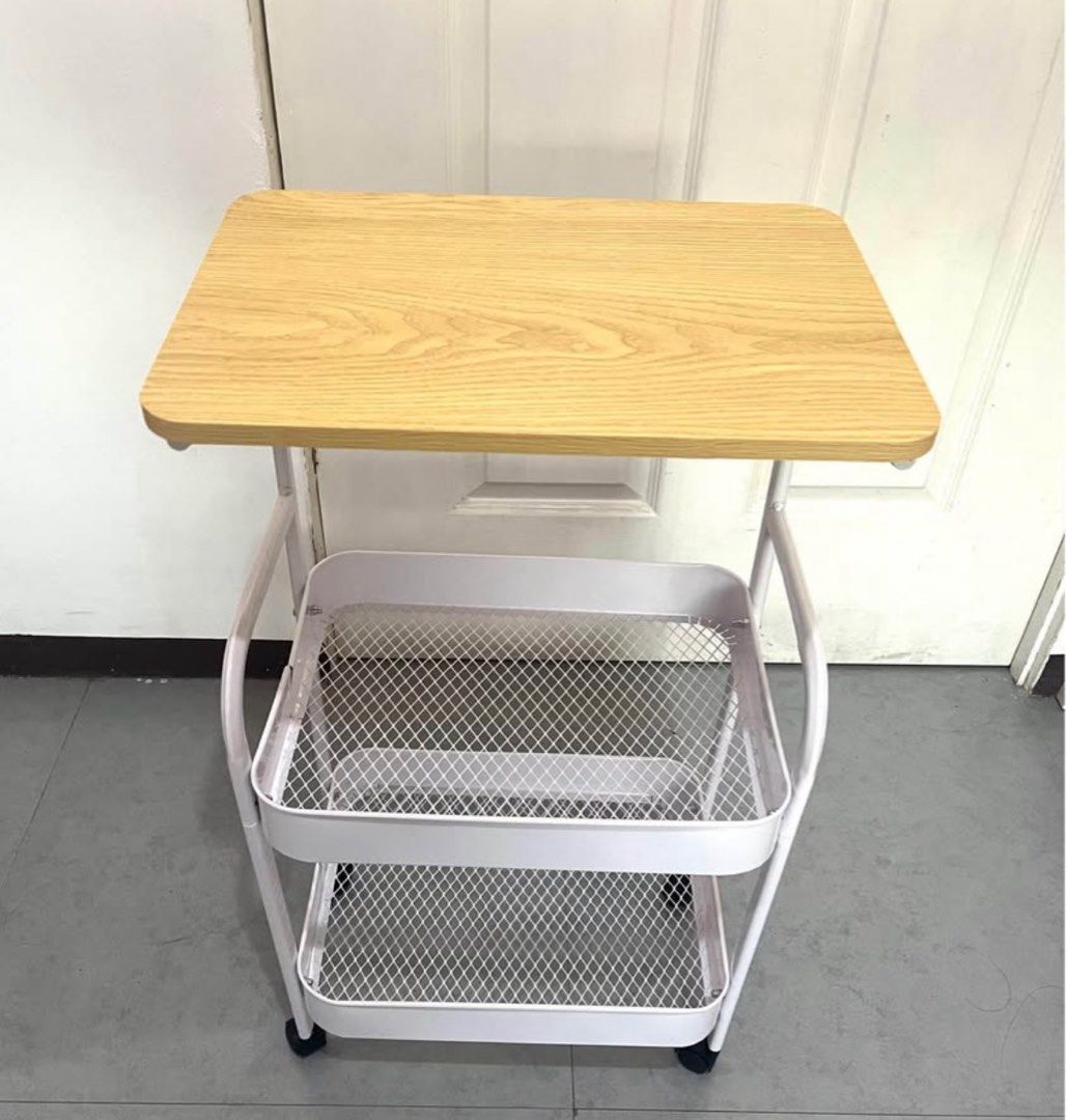 Storage cart/ trolley (Category: Shelves, Cabinets & Racks) located in Cebu City. Submitted by au123456 (Listing ID 1469588906, Image 2). Description: Assembled already (saves you time and energy) Brand new just a slight issue check pic. Never been used .