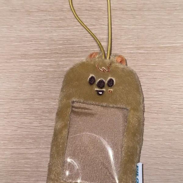 STRAY KIDS Han SKZOO Han Quokka Pilot Naming Tack Photocard Holder ...