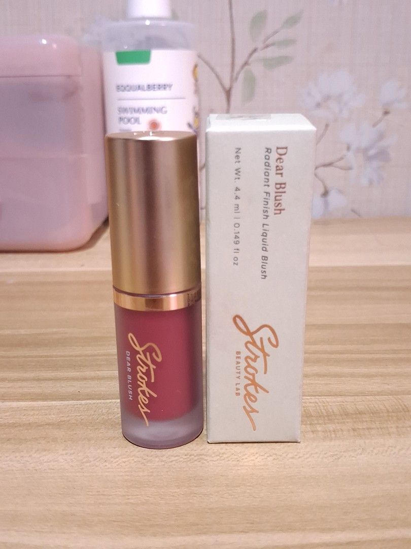 Strokes Beauty Lab Dear Blush in Vixen (Category: Makeup) located in Antipolo. Submitted by v3ine (Listing ID 1469730113, Image 1). Description: swatched only! shade: vixen 📍lower antipolo, near marikina mod: j&t, lalamove, meet-up/pick-up.