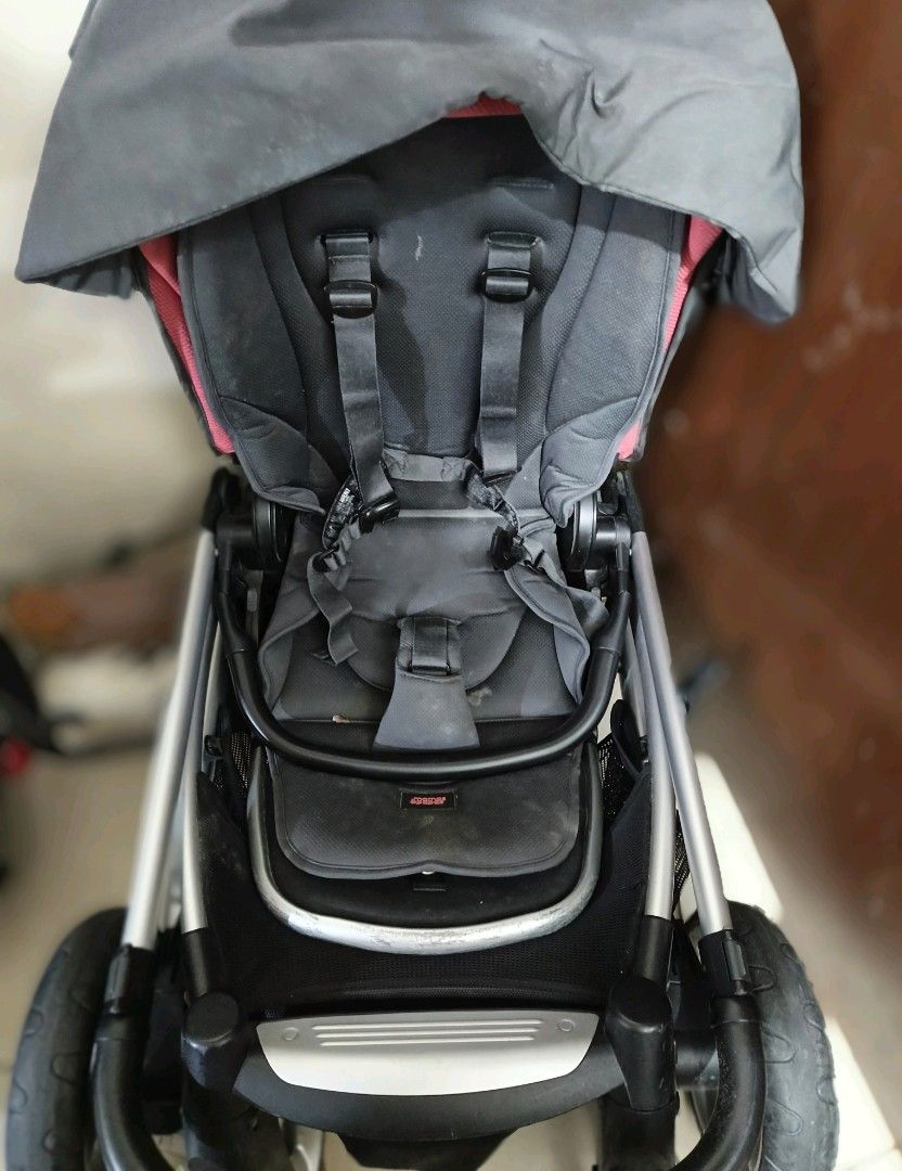 Stroller for outdoor activities (Category: Strollers) located in Marikina City. Submitted by amari.stylesph (Listing ID 1469757725, Image 2). Description: needs cleaning/ washing washable- parts are detachable one part seatbelt lock broken has visible scratches no more box. usable condition pick up only at Marikina Mamas and Papas Flip XT2 stroller bought for 22k The Mamas & Papas Flip XT2 is a versatile and compact pushchair that can be used fro