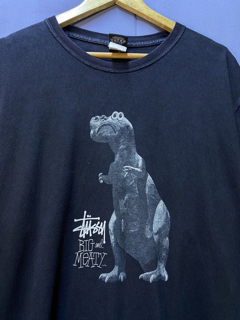 STÜSSY “BIG & MEATY PIGMENT” TEE (Category: Tshirts & Polo Shirts ) located in Makati City. Submitted by drip.poww (Listing ID 1469736485, Image 3). Description: - Authentic stussy - Color: Black - Size: Large - Dimes: 22x29 - Authentic - Excellent condition - Need wash, fresh from bale - Material: 100% Cotton Please don’t expect too much—these are thrifted (ukay) items. 😊 !!STILL NEGOTIABLE!!.