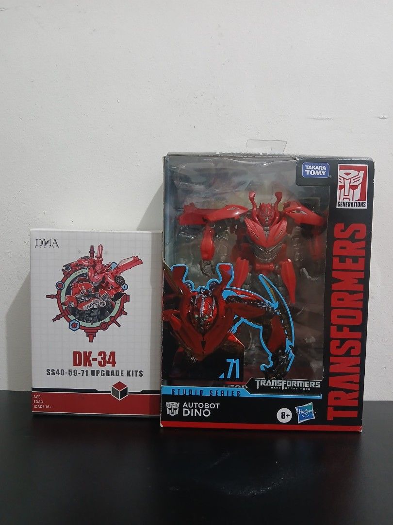 STUDIO SERIES 71 DINO W/ DNA UPGRADE KIT (Category: Figurines & Statues) located in Manila. Submitted by nanosh1ii69200 (Listing ID 1469679155, Image 1). Description: [AUTHENTIC] STUDIO SERIES 71 DINO W/ DNA UPGRADE KIT MOP/MOD: JNT/Lalamove/Meetups Loc: Metro Manila.