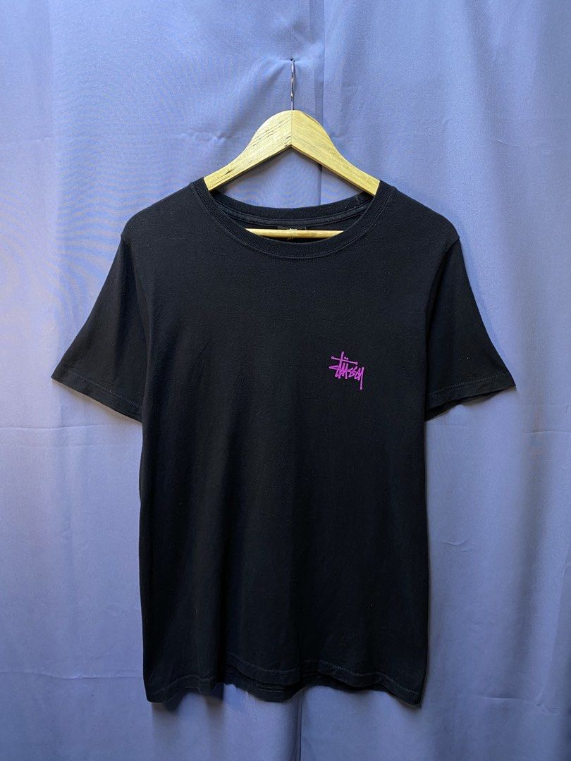 STUSSY BASIC LOGO (Category: Tshirts & Polo Shirts ) located in Makati City. Submitted by drip.poww (Listing ID 1469727641, Image 2). Description: - Authentic Stussy - Color: black - Size: Small - Dimes: 20x28 - Authentic - Excellent condition - Need wash, fresh from bale - Material: 100% Cotton Please don’t expect too much—these are thrifted (ukay) items. 😊 !!STILL NEGOTIABLE!!.