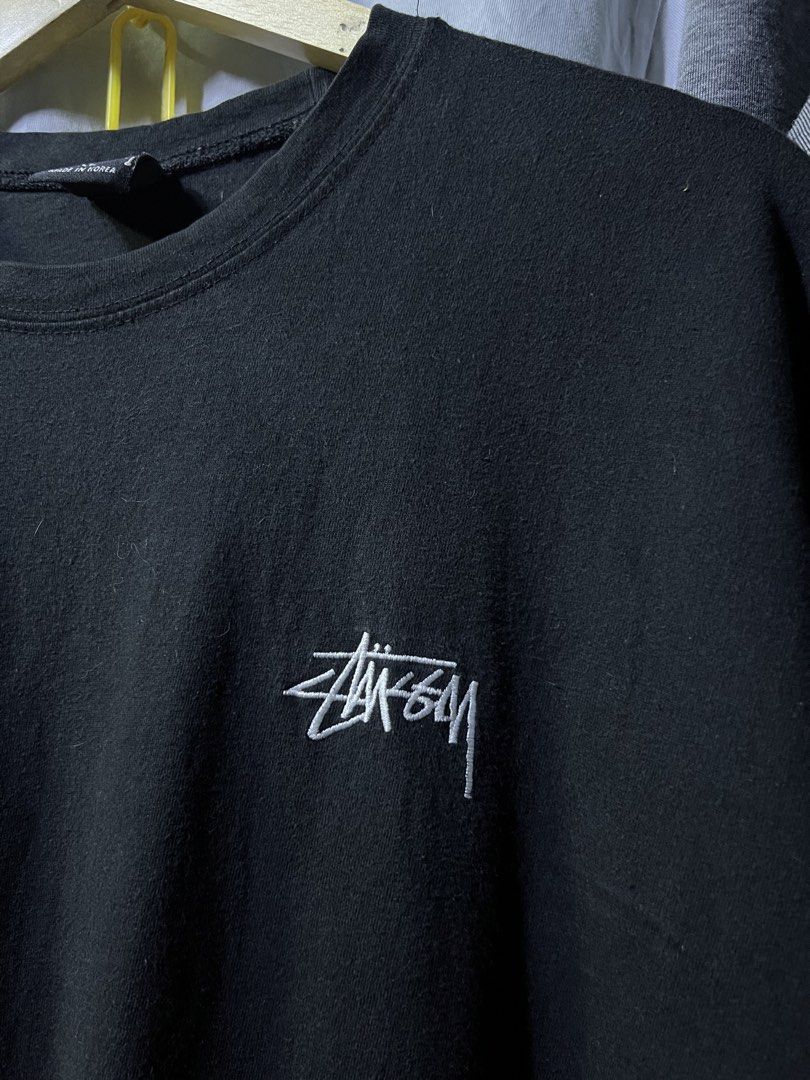 Stussy basic logo embroid (Category: Formal Shirts) located in Balamban. Submitted by jersey033 (Listing ID 1469698803, Image 2). Description: As new May need lang tahiin sa hem nya na tastas unti.