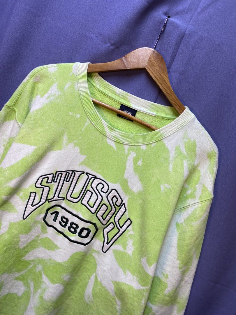STUSSY TIE DYE CREWNECK “1980” (Category: Coats, Jackets and Outerwear) located in Makati City. Submitted by drip.poww (Listing ID 1469729459, Image 2). Description: - Authentic Stussy - Color: Tie dye - Size: XL - Dimes: 25.5x30 - Authentic - Excellent condition - Need wash, fresh from bale - Material: 100% Cotton Please don’t expect too much—these are thrifted (ukay) items. 😊 !!STILL NEGOTIABLE!!.