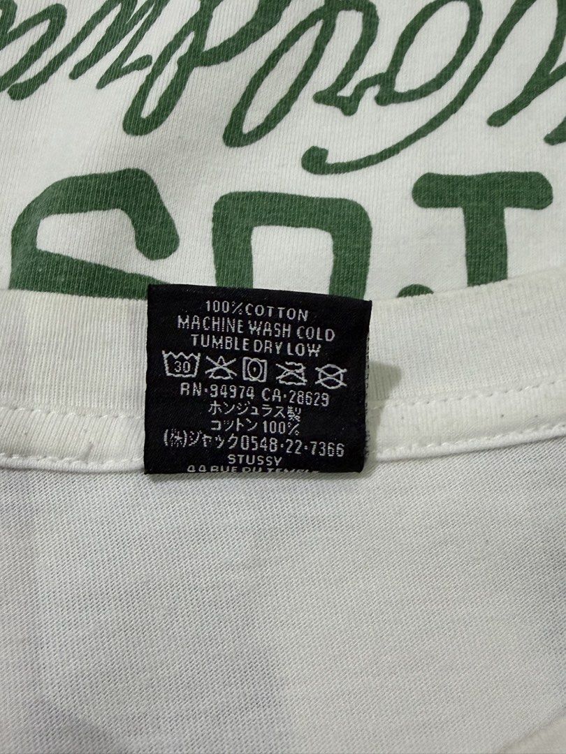 Stussy x Patta (Category: Tshirts & Polo Shirts ) located in Manila. Submitted by tgr.archive (Listing ID 1469573782, Image 2). Description: Size: XL Condition: Good Color/fade rating: 9.5 FIT GUIDE Width: 21 Length: 27 Authentic .