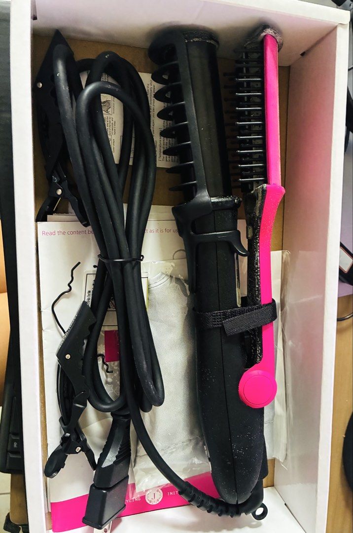 Styling roller (Category: Hair) located in Quezon City. Submitted by luna111403 (Listing ID 1469752591, Image 1). Description: Jacqueline Hair Styling Roller Unused from the US Nastuck lang sa closet never nagamit.