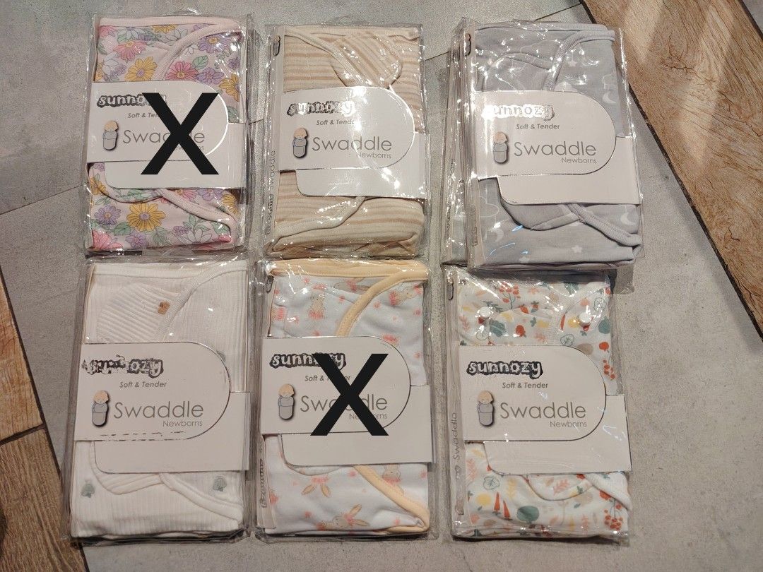 Sunnozy Newborn Swaddle Soft And Tender (Category: Babies & Kids Fashion) located in Paranaque City. Submitted by celinabaraceros (Listing ID 1469641731, Image 1). Description: - Brand: Sunnozy (Newborn Swaddles) - Condition: Brand new in original packaging - Material: Super soft and tender for delicate baby skin - Comfort: Keeps babies warm, cozy, and snug - Variety: Multiple pieces available in different cute colors and patterns - Perfect for d