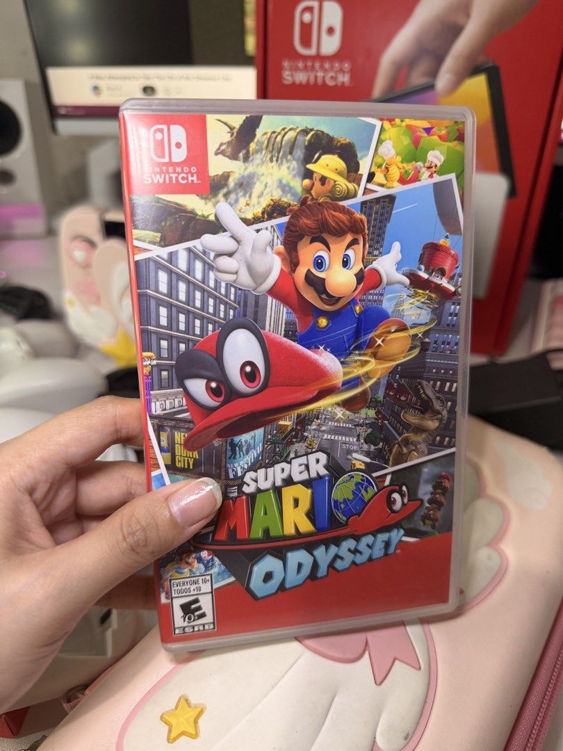Super Mario Odyssey Nintendo Switch Game (Category: Nintendo) located in Makati City. Submitted by Momoring97 (Listing ID 1469667475, Image 1). Description: Bought at Datablitz.