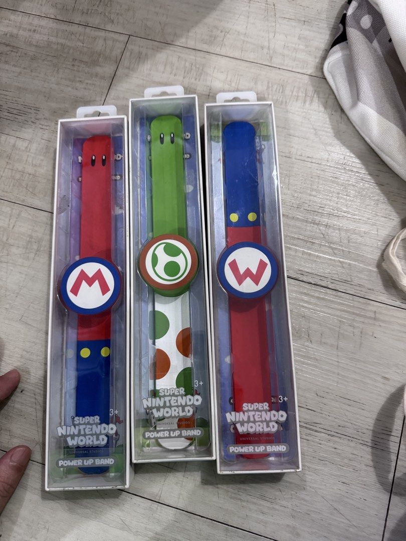 Super Nintendo World Power Up Band - Mario, Yoshi, Wario, Toys ...