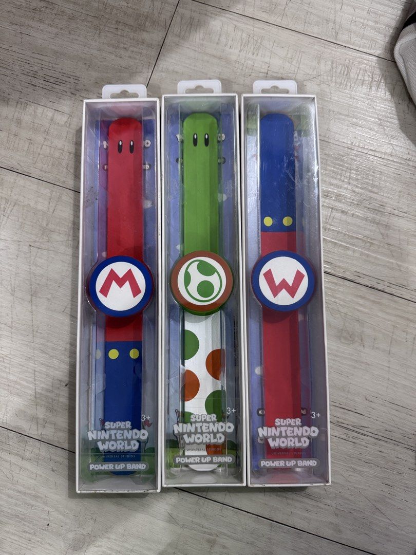 Super Nintendo World Power Up Band - Mario, Yoshi, Wario, Toys ...
