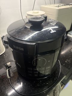 Supor Electric Hot Pot Multi-Cooker with Divider and Lid, TV & Home ...