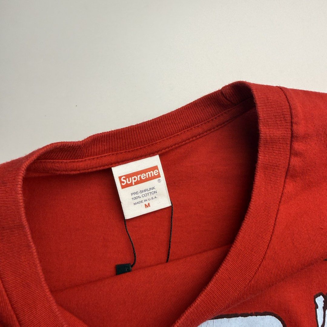Supreme (Category: Tshirts & Polo Shirts ) located in Quezon City. Submitted by beastmnl (Listing ID 1469643130, Image 3). Description: Dimension 21.5 width 30 length .
