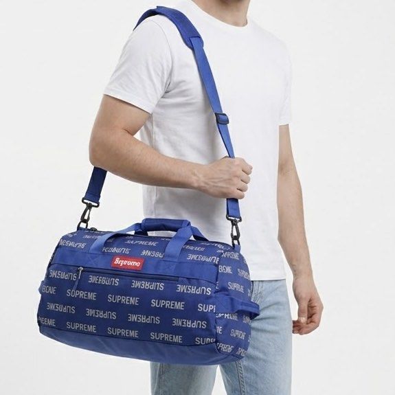 SUPREME 3M Reflective Repeat Dufflebag (Category: Sling Bags) located in Bauang. Submitted by thriftypockets92 (Listing ID 1469709482, Image 2). Description: .