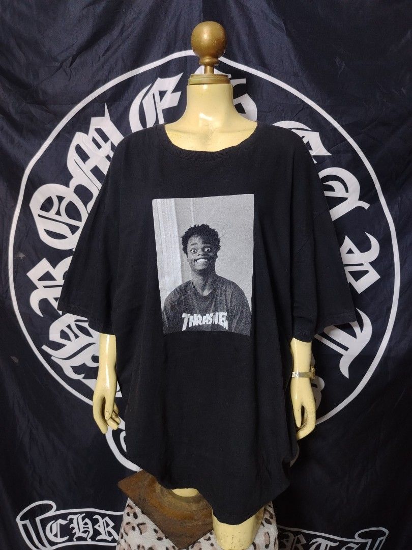 Supreme x Thrasher Harold Tee (Category: Tshirts & Polo Shirts ) located in Roxas City. Submitted by hd_thriftshop (Listing ID 1469714893, Image 1). Description: Oversized Dimension WIDTH : 30 LENGTH : 33 XXL ON TAG.
