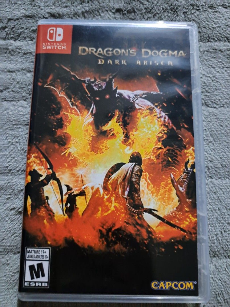 Switch Game Dragons Dogma Dark Arisen (Category: Nintendo) located in Quezon City. Submitted by epic_shockwave8thundersto (Listing ID 1469585655, Image 1). Description: Price-1,300 Good condition,presentable working test all u want sa meet up Location:SM Fairview,Fairview Center Mall,Ever Commonwealth.