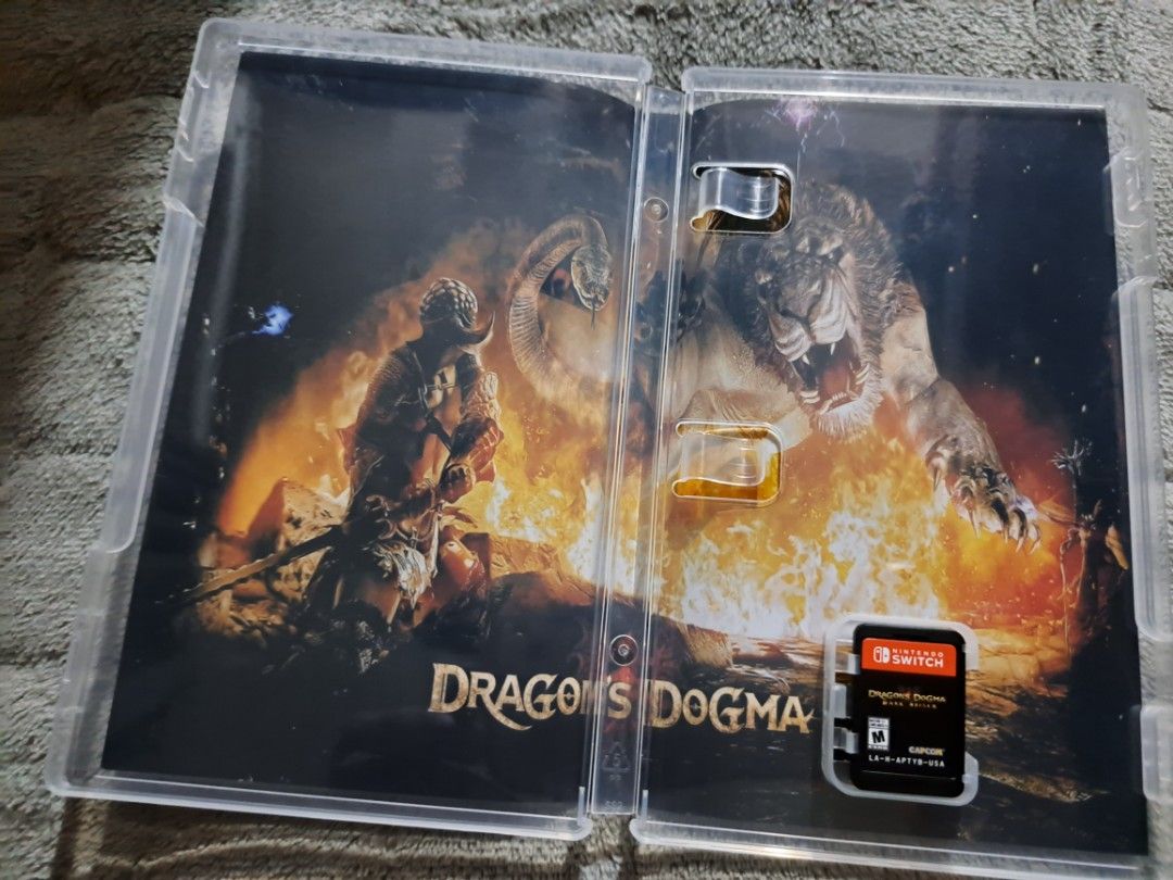 Switch Game Dragons Dogma Dark Arisen (Category: Nintendo) located in Quezon City. Submitted by epic_shockwave8thundersto (Listing ID 1469585655, Image 3). Description: Price-1,300 Good condition,presentable working test all u want sa meet up Location:SM Fairview,Fairview Center Mall,Ever Commonwealth.