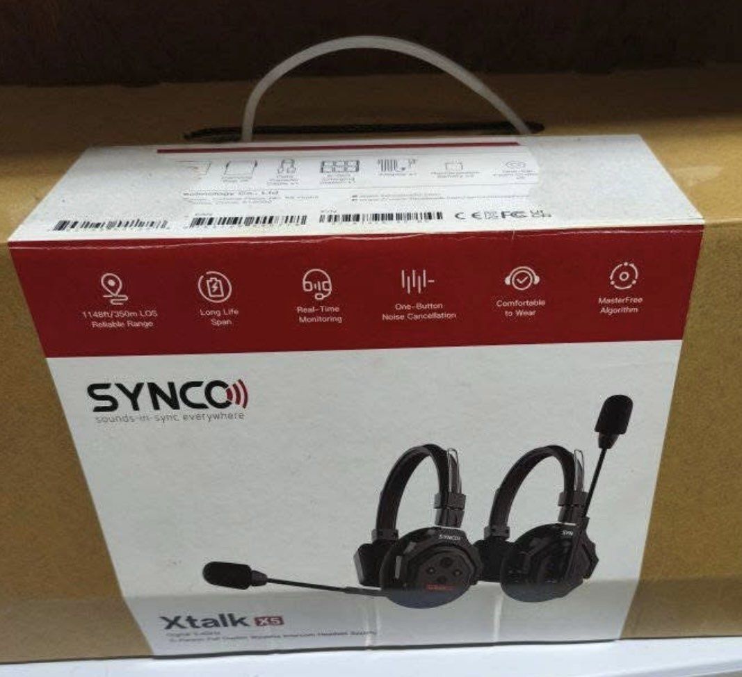 Synco Xtalk X5- Headset wireless intercom brand new!!! (Category: Office & Business Technology) located in Paranaque City. Submitted by waldynazz (Listing ID 1469588768, Image 1). Description: Brand new!!! Synco xtalk X5 headset wireless intercom Selling price. 19,999.