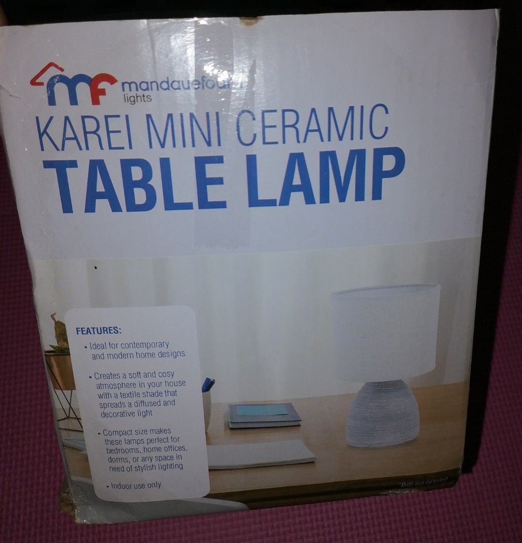 TABLE LAMP (Category: Other Kitchenware & Tableware) located in Manila. Submitted by sunflower0616 (Listing ID 1469585307, Image 1). Description: .