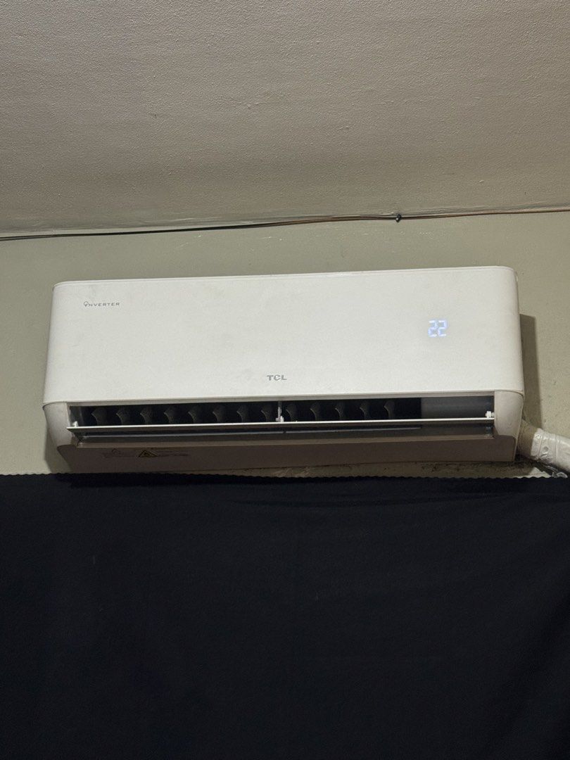 TCL split type inverter aircon (Category: Air Conditioning and Heating) located in Marikina City. Submitted by anastasia_louise3e (Listing ID 1469670125, Image 1). Description: FOR SALE: TCL Inverter Aircon Split Type❄️ • Brand: TCL • Type: Split-Type Inverter • Capacity: 1.0 HP (9,000 BTU) • Model: TAC-09CSA/ML • Voltage: 230V 2 years used only NO ISSUE! free extra long hose of aircon 📌 Pre-loved unit 📌 Actual photos posted 📌 PM for price, in