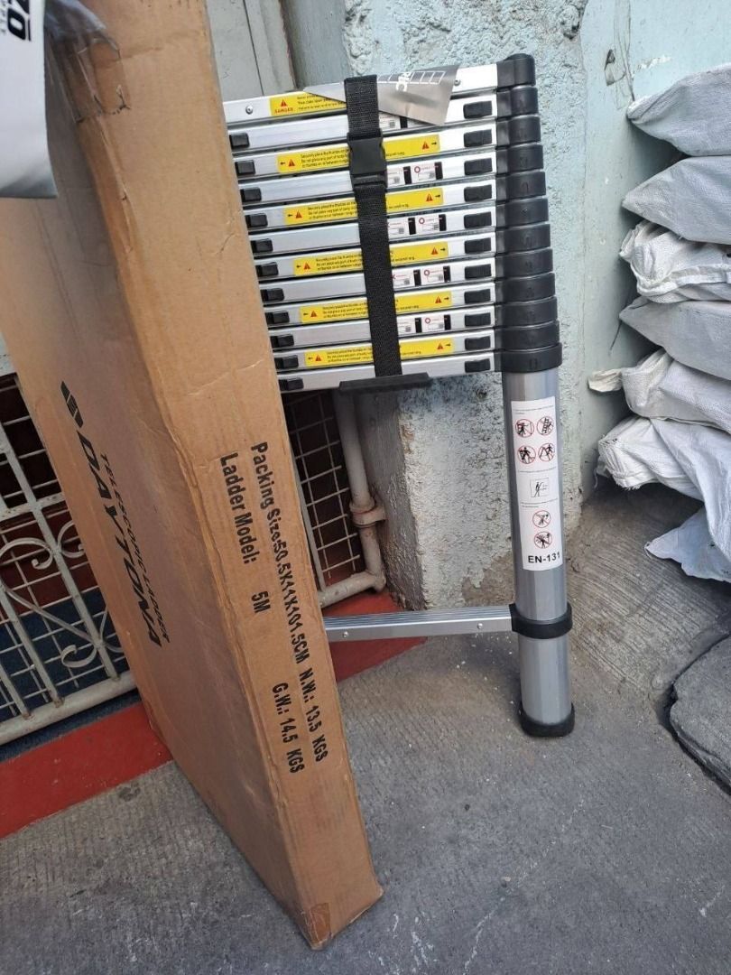 Telescopic Ladder (Category: Everything Else Others) located in Manila. Submitted by joeyroque09 (Listing ID 1469580597, Image 3). Description: Telescopic Ladder.