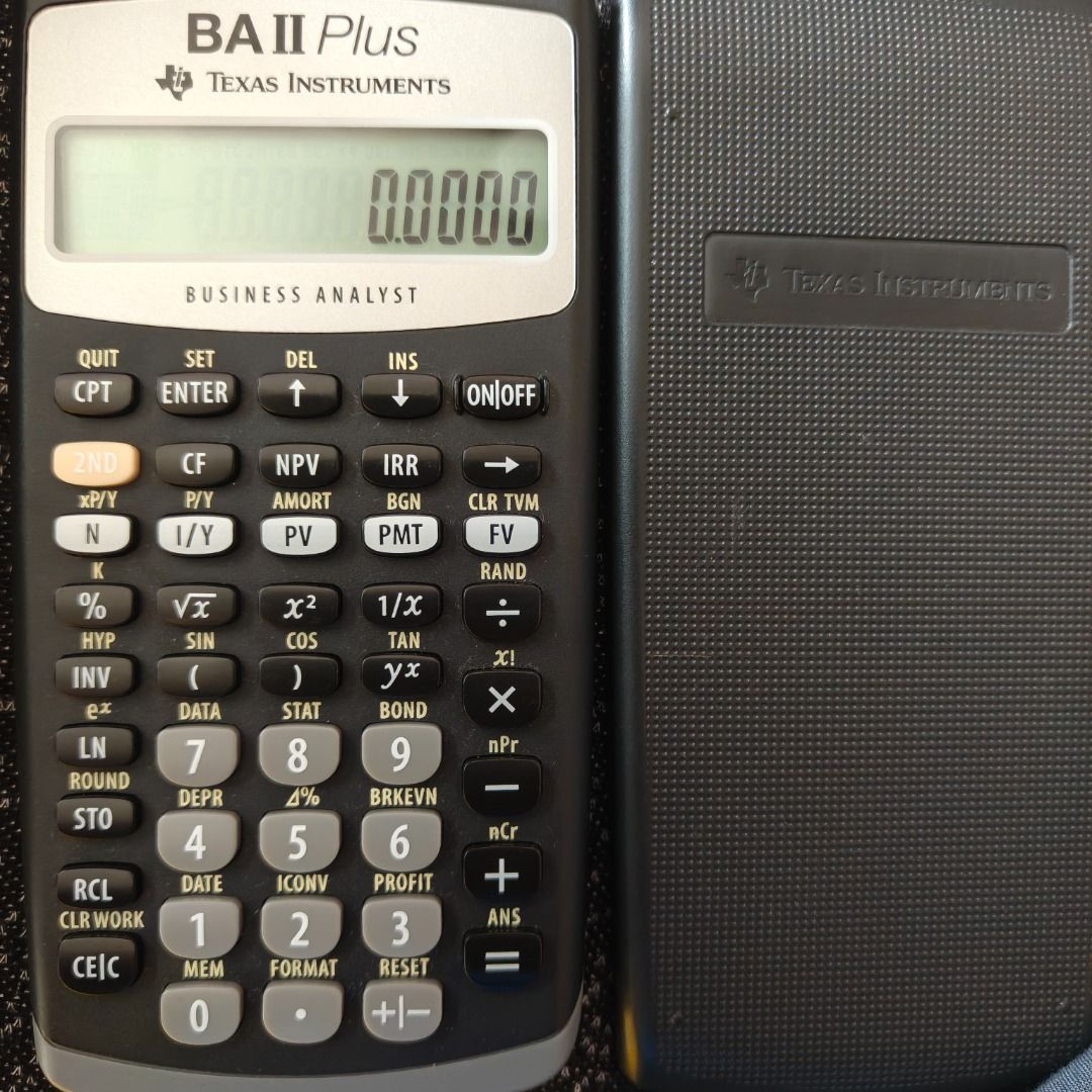 Texas ba II plus calculator, Hobbies & Lifestyle, Stationery & Craft ...
