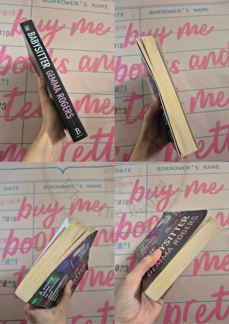 The Babysitter by Gemma Rogers (Category: Storybooks) located in Santa Rosa. Submitted by what.the.book (Listing ID 1469593460, Image 2). Description: .