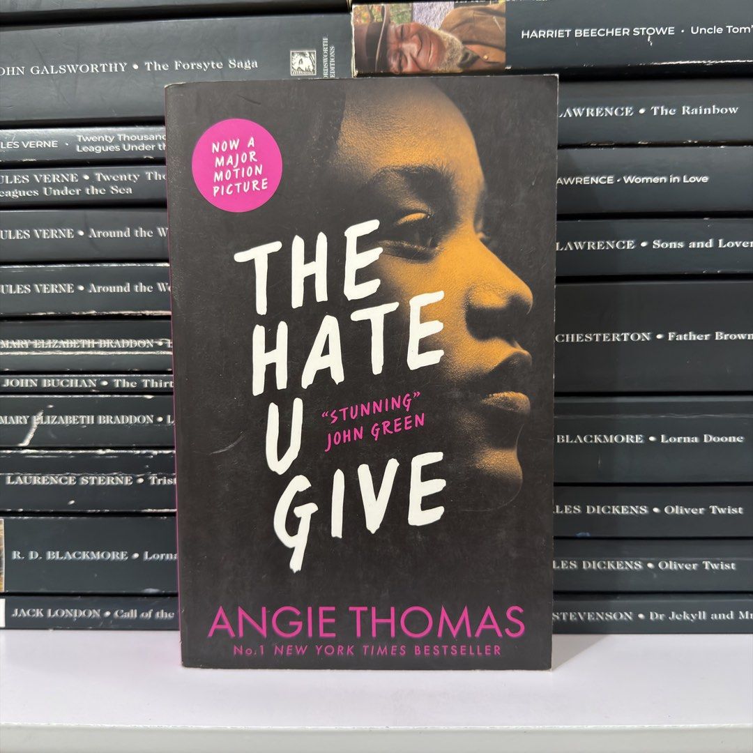 The Hate U Give by Angie Thomas Paperback (Category: Storybooks) located in Lingayen. Submitted by readwjane (Listing ID 1469592384, Image 1). Description: - Title: The Hate U Give - Author: Angie Thomas - Edition: Standard paperback with movie tie-in sticker - Status: #1 New York Times Bestseller - Genre: Contemporary Young Adult Fiction - Condition: Great read for book lovers.
