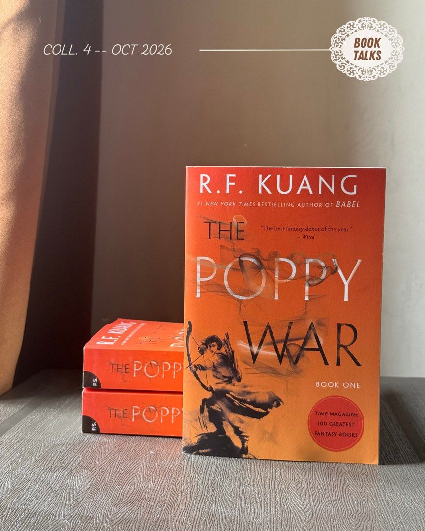 The Poppy War by RF Kuang [BNEW TP], Hobbies & Lifestyle, Books ...