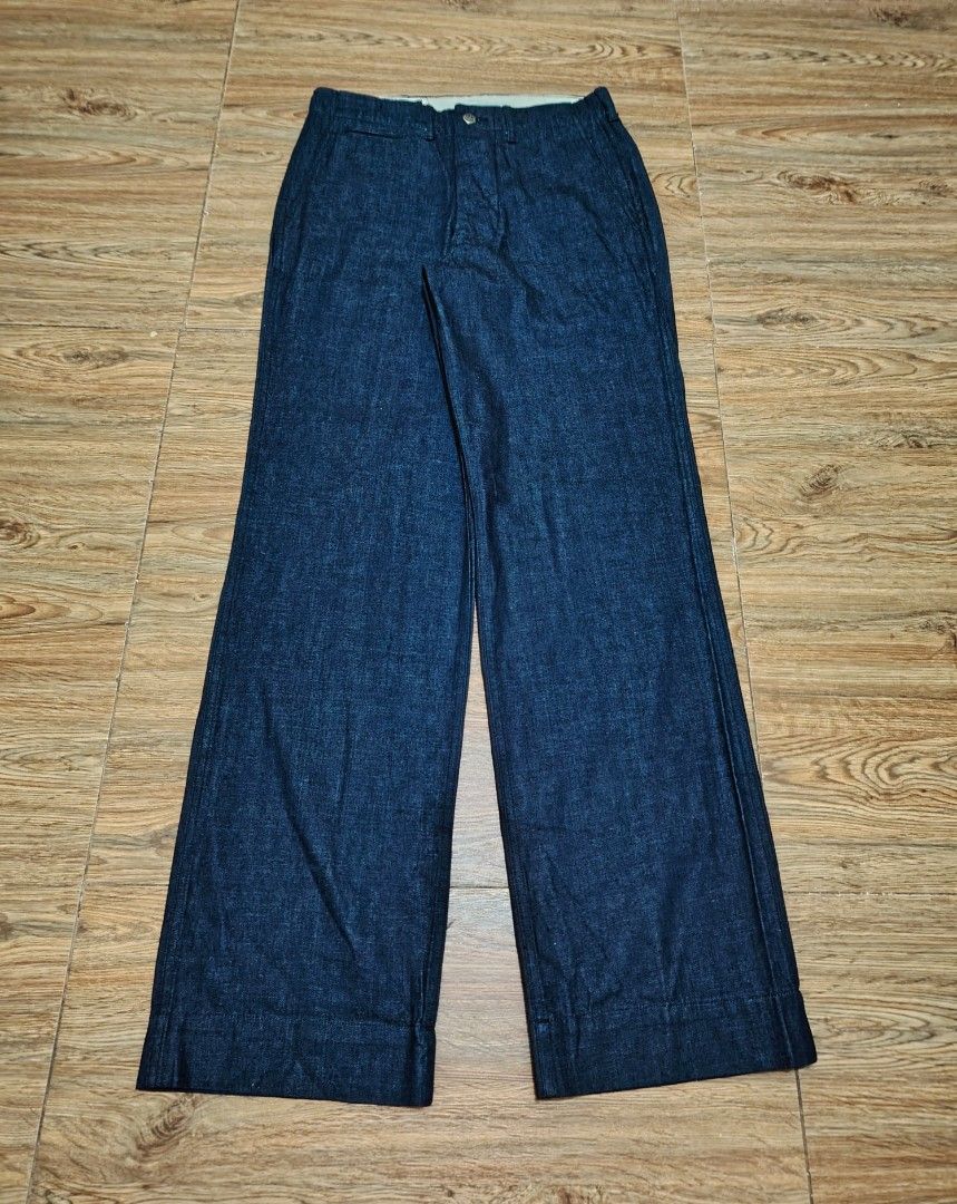 THE REAL MCCOY'S - Usmc Indigo Work Pant (Category: Jeans) located in Manila. Submitted by espesyaloffer (Listing ID 1469715926, Image 2). Description: THE REAL MCCOY'S - Usmc Indigo Work Pant Condition : 9.5/10 Size : 29 Dimensions ⬇️ Waist : 30 Length : 43.5 Inseam : 33.5 Rise : 12.5 Leg opening : 9 Flaws : none P5,880 + sf.