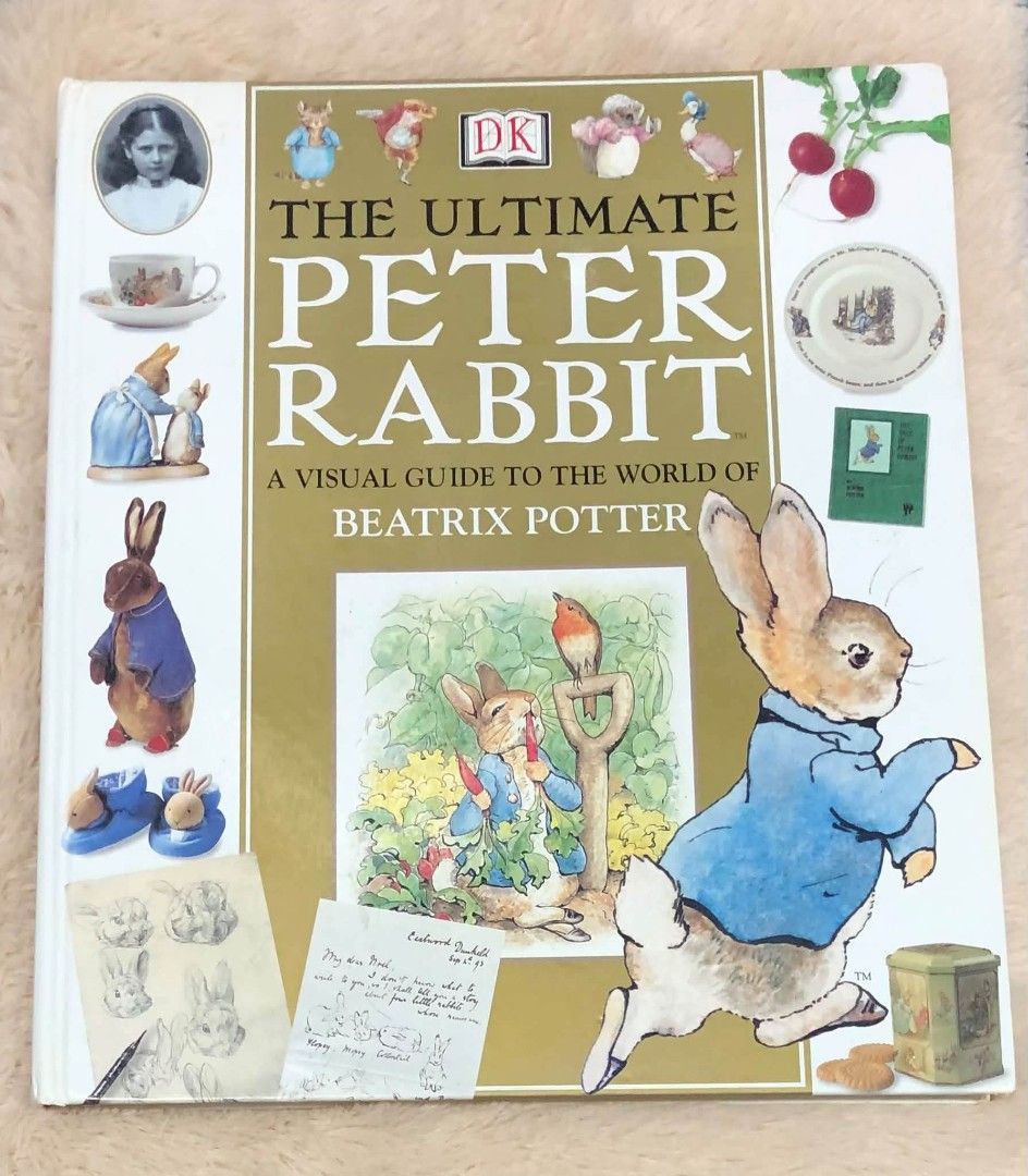 The Ultimate Peter Rabbit Visual Guide Book DK (Category: Children's Books) located in Caloocan City. Submitted by readers_pick (Listing ID 1469598992, Image 1). Description: - Title: Beatrix Potter Visual Guide - Publisher: DK - Format: Hardcover - Features: Packed with illustrations, character details, and photographs - Condition: Excellent addition for classic children's literature fans.