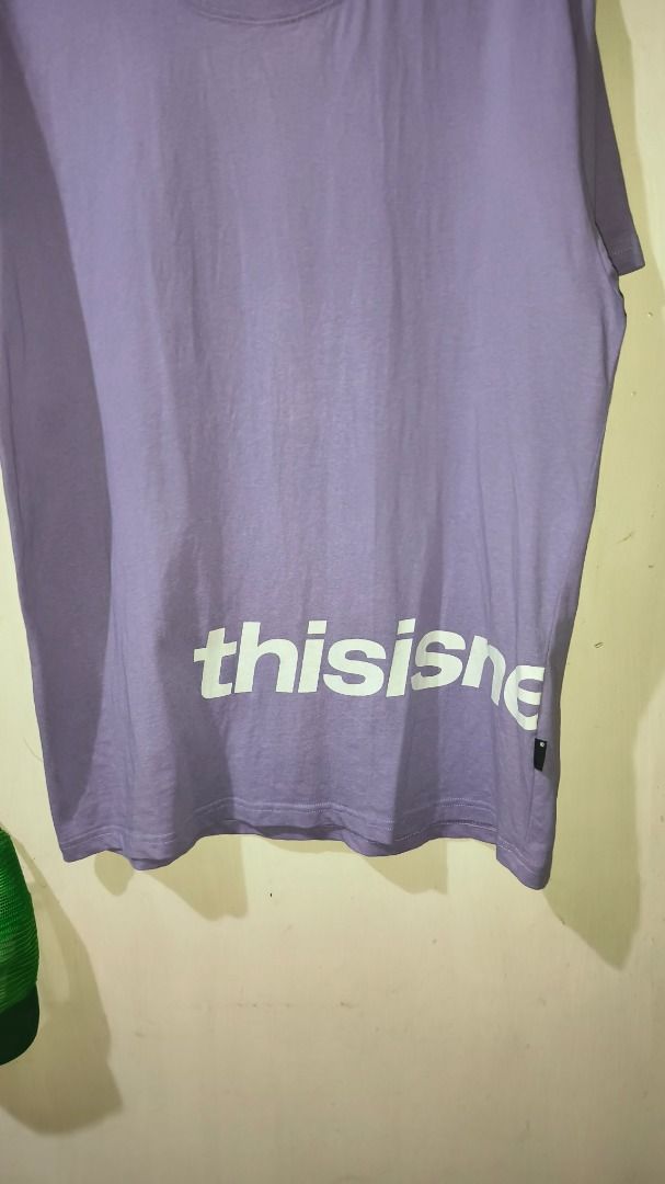 thisisneverthat Purple Graphic Tee Size M (Category: Tshirts & Polo Shirts ) located in Davao. Submitted by thethriftproject082 (Listing ID 1469748161, Image 2). Description: THISISNEVERTHAT 📍𝐌𝐈𝐍𝐄: 380 📍𝐒𝐈𝐙𝐄 𝐎𝐍 𝐓𝐀𝐆: M 📍𝐃𝐈𝐌𝐄𝐒: 21 x 28.5.