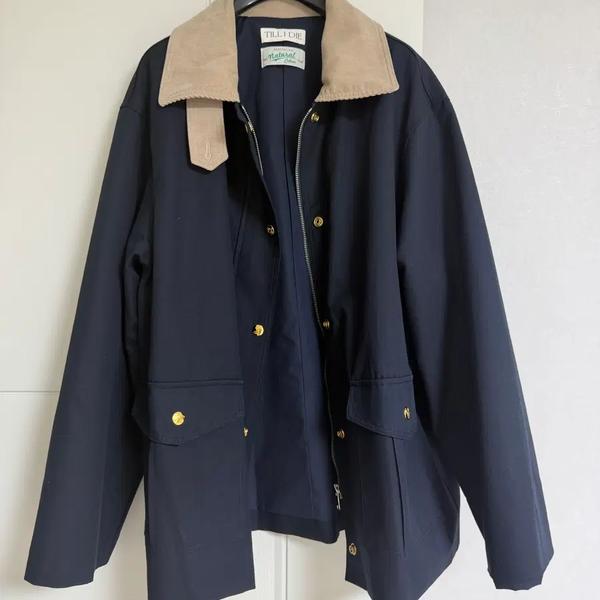 TILLIDIE Coloring collar point utility jacket_Dark navy, Women's ...